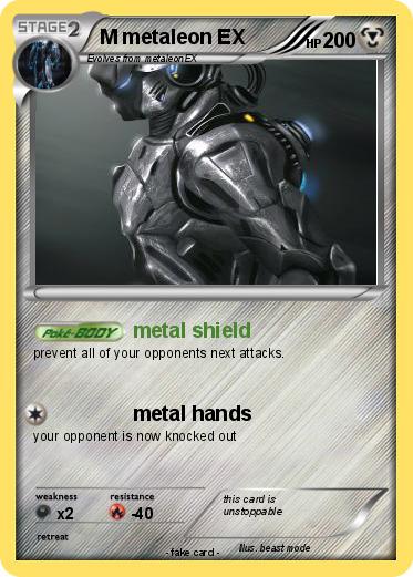 Pokemon M metaleon EX