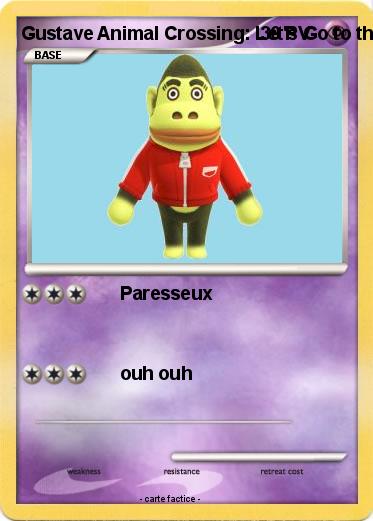 Pokemon Gustave Animal Crossing: Let's Go to the City,