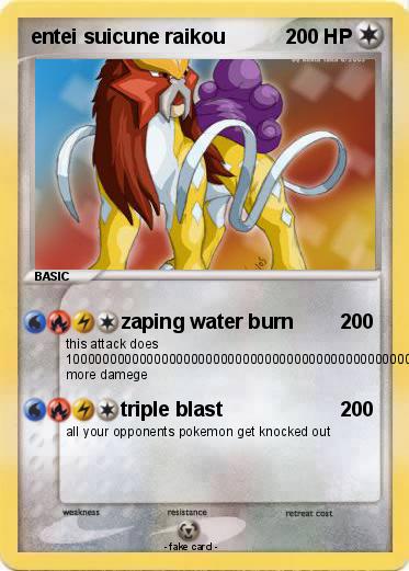 Pokemon entei suicune raikou