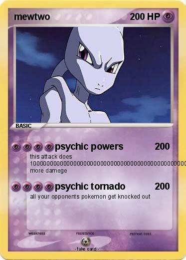 Pokemon mewtwo