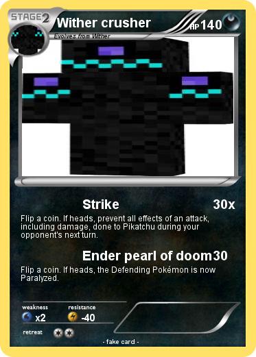 Pokemon Wither crusher