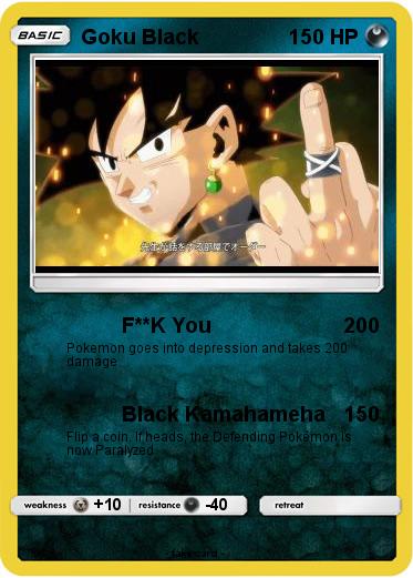 Pokemon Goku Black