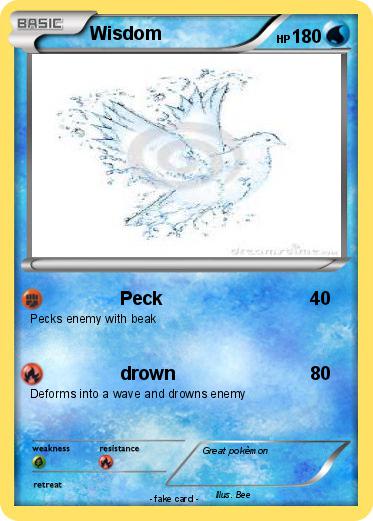 Pokemon Wisdom