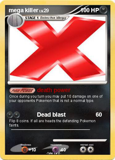 Pokemon mega killer