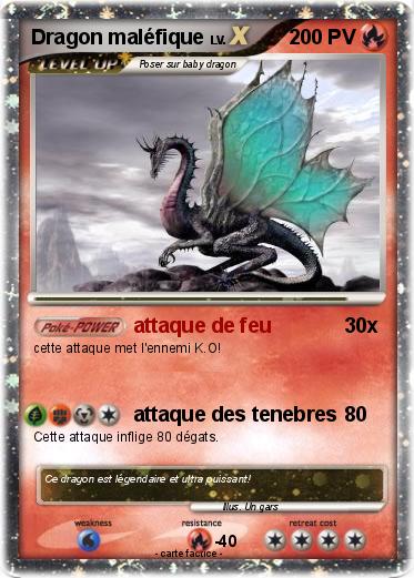 Pokemon Dragon maléfique