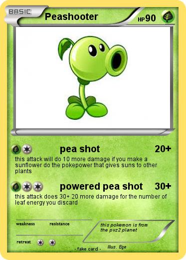 Pokemon Peashooter