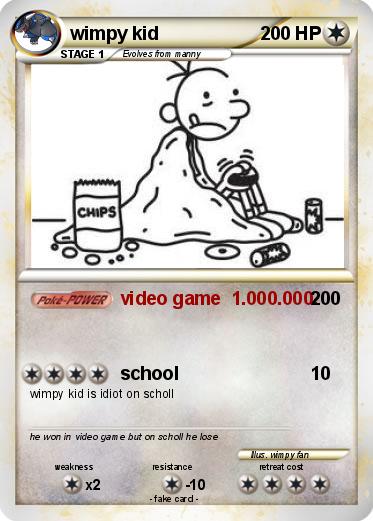 Pokemon wimpy kid