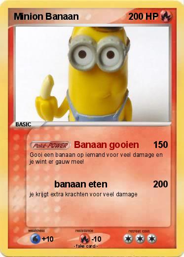 Pokemon Minion Banaan