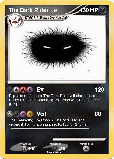 Pokemon The Dark Rider