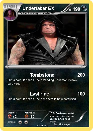 Pokemon Undertaker EX