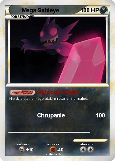 Pokemon Mega Sableye