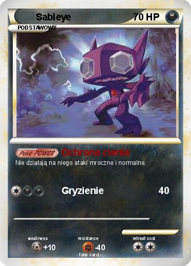 Pokemon Sableye