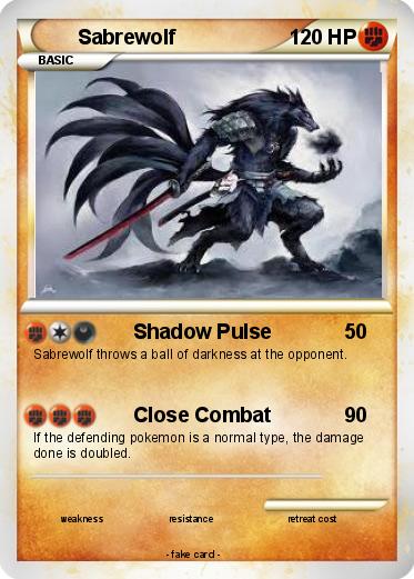 Pokemon Sabrewolf