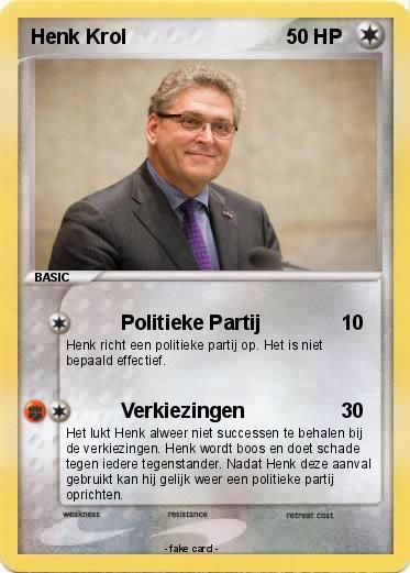 Pokemon Henk Krol