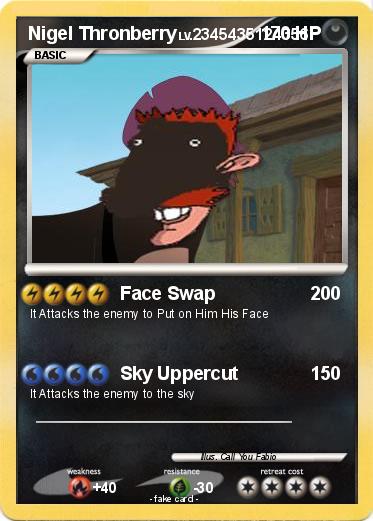 Pokemon Nigel Thronberry