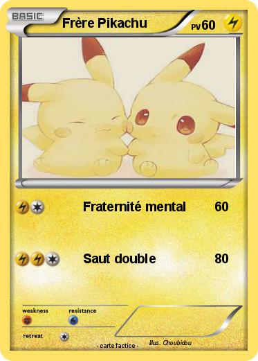 Pokemon Frère Pikachu