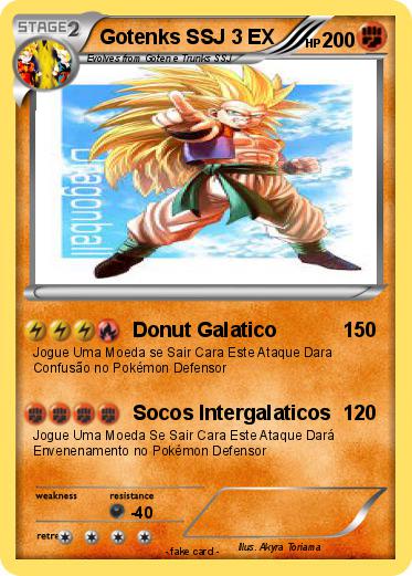 Pokemon Gotenks SSJ 3 EX