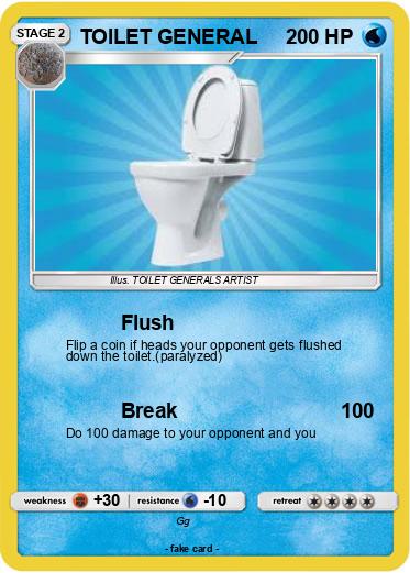 Pokemon TOILET GENERAL