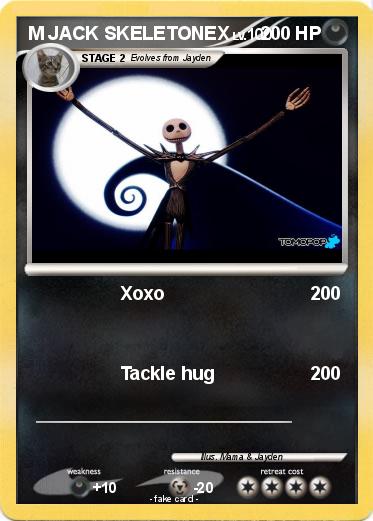 Pokemon M JACK SKELETONEX
