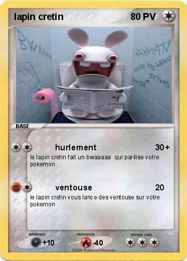 Pokemon lapin cretin 