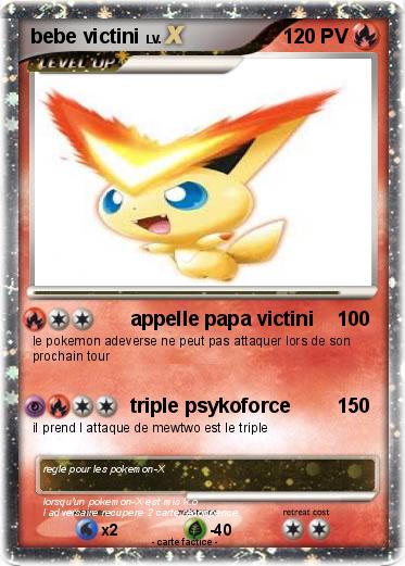 Pokemon bebe victini