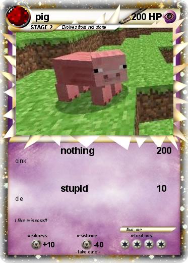 Pokemon pig