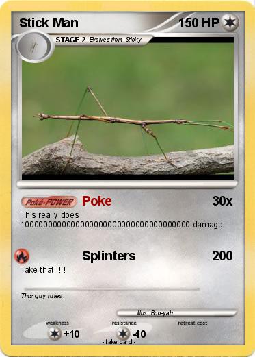 Pokemon Stick Man