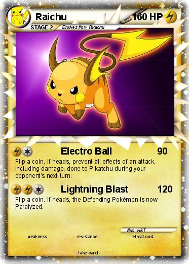 Pokemon Raichu