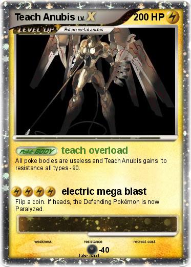 Pokemon Teach Anubis