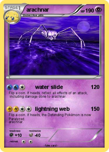 Pokemon arachnar