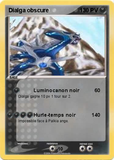 Pokemon Dialga obscure