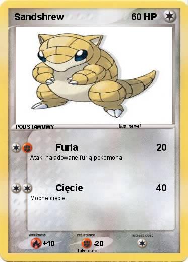 Pokemon Sandshrew