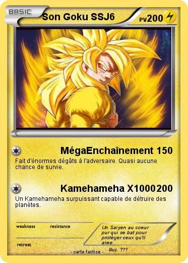 Pokemon Son Goku SSJ6