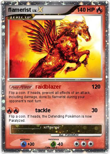 Pokemon flamerist