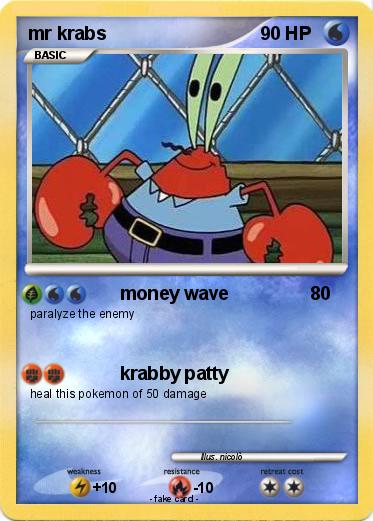 Pokemon mr krabs