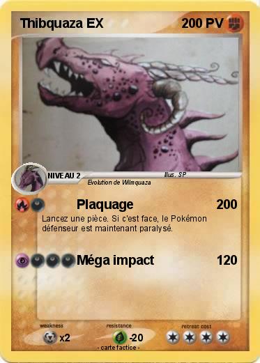 Pokemon Thibquaza EX