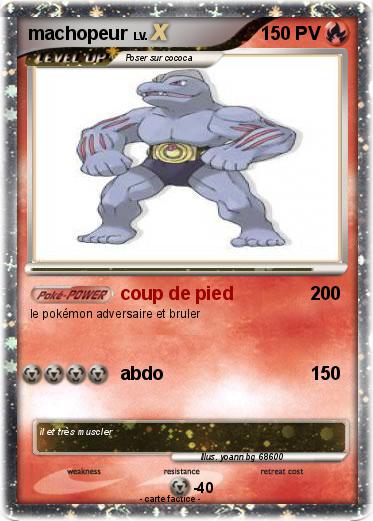 Pokemon machopeur