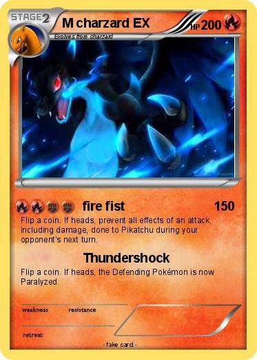 Pokemon M charzard EX