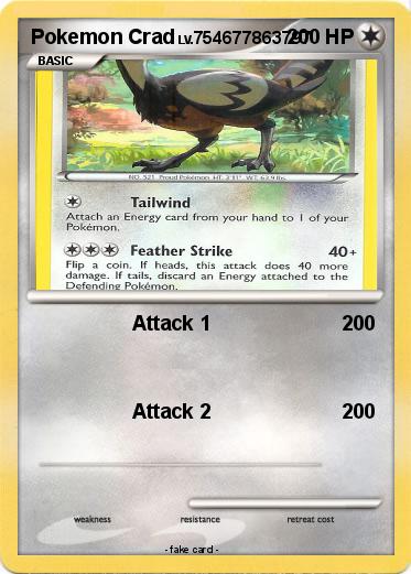 Pokemon Pokemon Crad