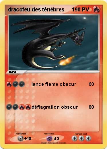 Pokemon dracofeu des ténèbres     1