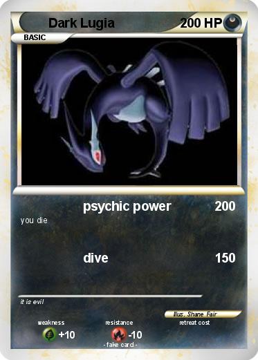Pokemon Dark Lugia