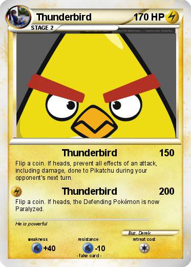 Pokemon Thunderbird