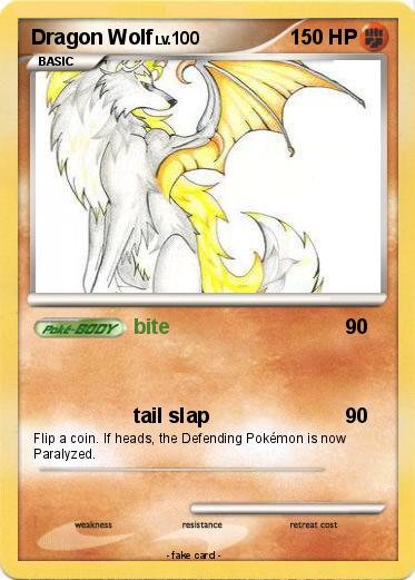 Pokemon Dragon Wolf