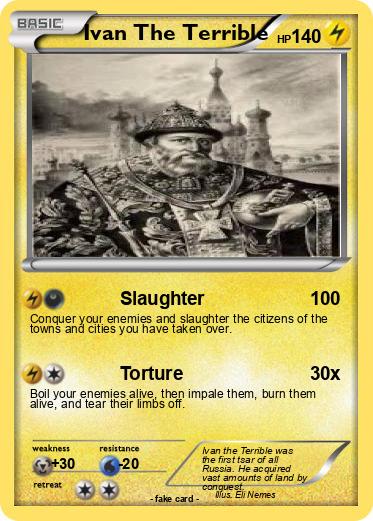 Pokemon Ivan The Terrible