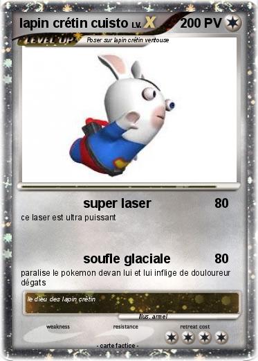 Pokemon lapin crétin cuisto