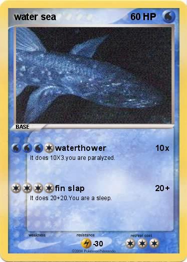 Pokemon water sea