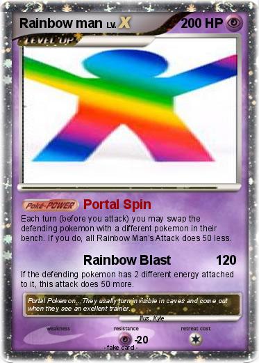 Pokemon Rainbow man
