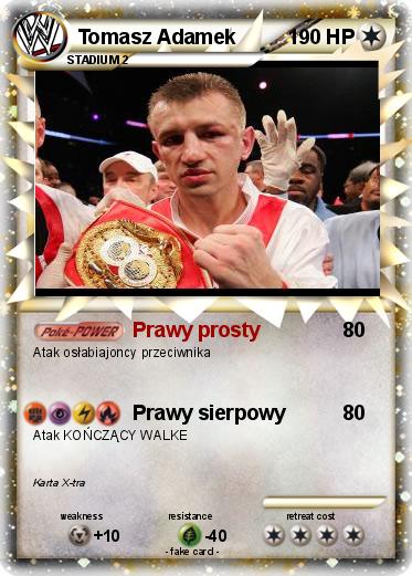 Pokemon Tomasz Adamek