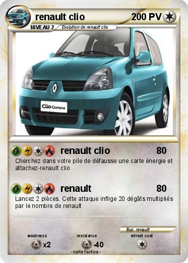 Pokemon renault clio
