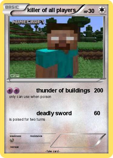 Pokemon killer of all players